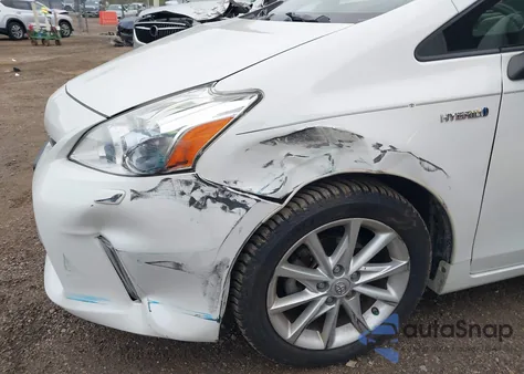 2013 Toyota Prius V Five from USA, damaged, VIN JTDZN3EU8D3216950